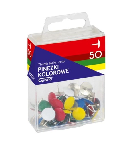 Pinezki kolorowe GRAND, Grand