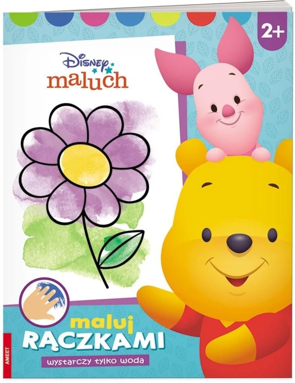 Disney maluch Maluj rączkami, praca zbiorowa