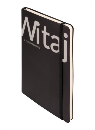 Notes A5 kratka Witaj czarny, Antra