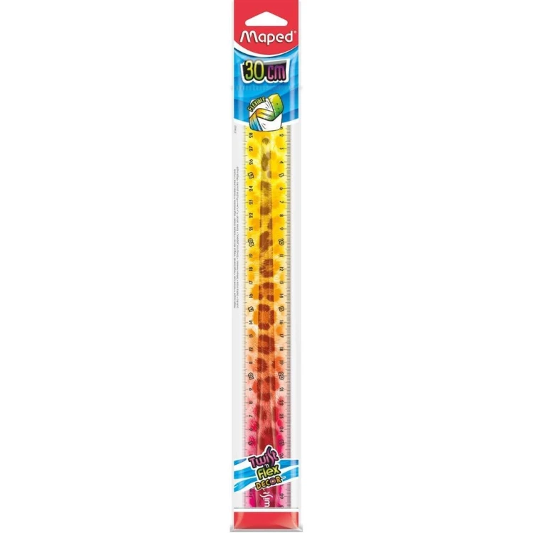 Linijka Twistn Flex Animals 30cm MAPED, Maped