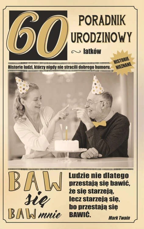 Kartka okolicznościowa Urodziny 60
