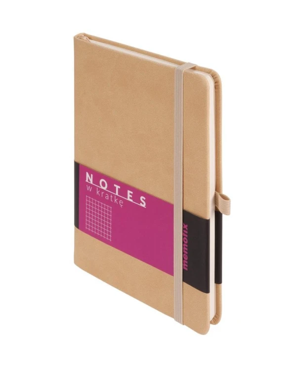 Notes Memofix B6 kratka beżowy, Antra