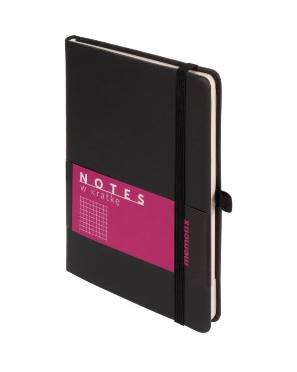 Notes Memofix B6 kratka czarny, Antra