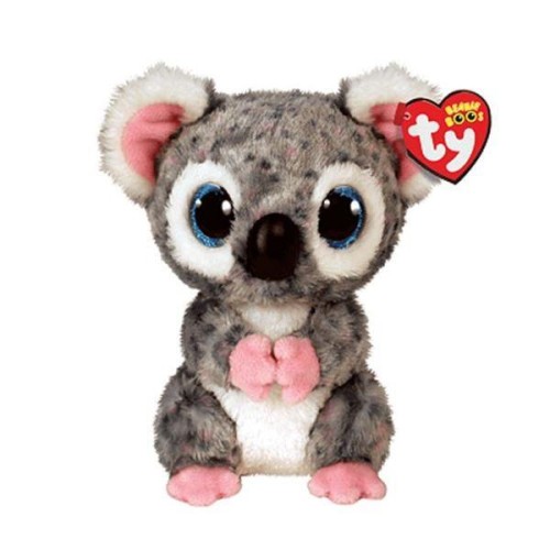 Beanie Boos Karli - Szary Kola 15cm, TY