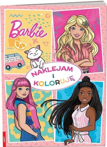 Barbie. Naklejam i koloruję, praca zbiorowa