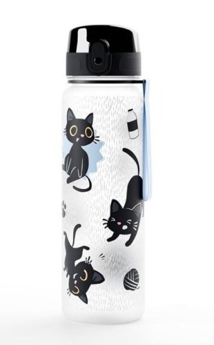 Butelka nietłukąca się Lucky the Black Cat 600ml