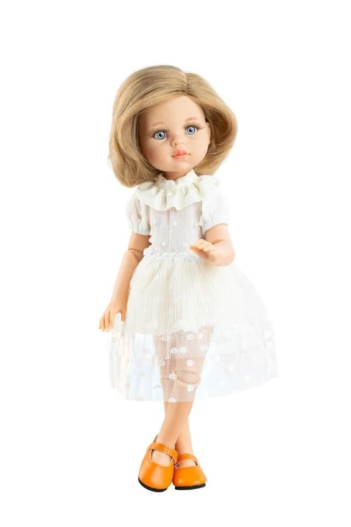 Lalka hiszpańska ruchome stawy Carla 32cm