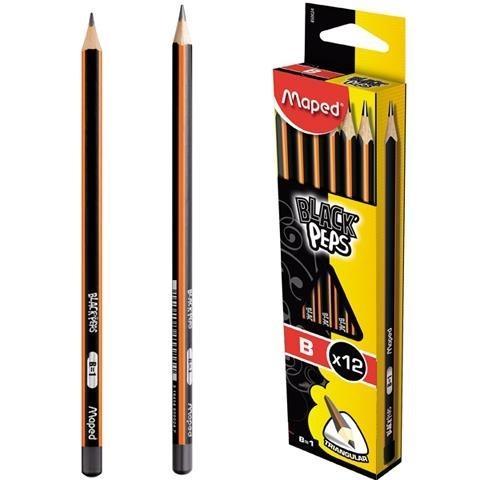 Ołówek Blackpeps B (12szt) MAPED, Maped