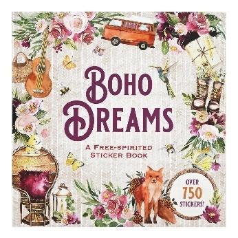 Książka z naklejkami 750szt - Boho Dreams