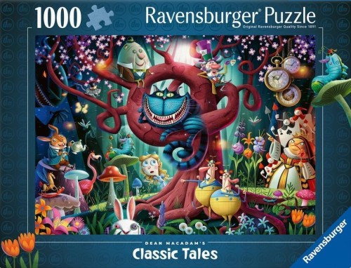 Puzzle 1000 Alicja w krainie czarów, Ravensburger