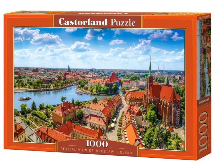 Puzzle 1000 Aearial View Of Wroclaw Poland