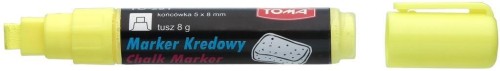 Marker kredowy 4,45 mm żółty TOMA, TOMA