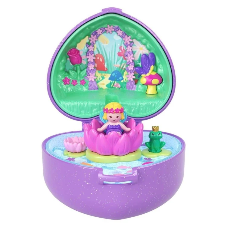 Polly Pocket Snail Garden Ring and, Mattel