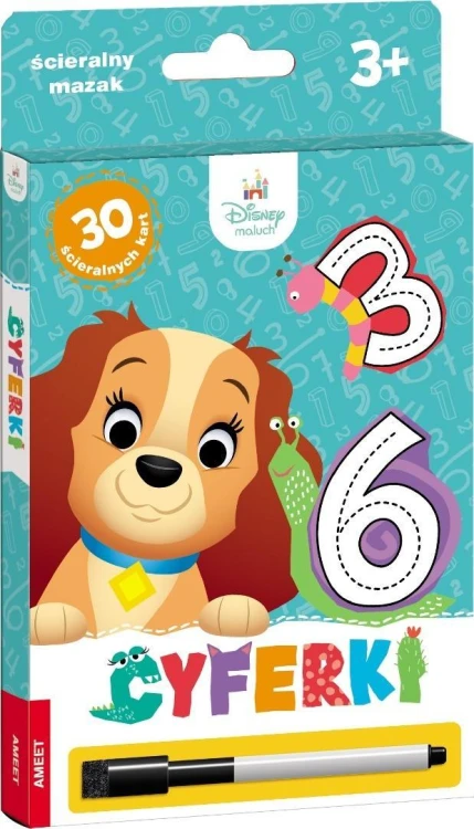 Disney Maluch. Cyferki. Karty, praca zbiorowa