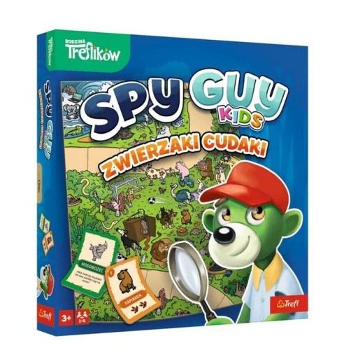 Gra Spy Guy Kids Zwierzaki - cudaki TREFL, Siku