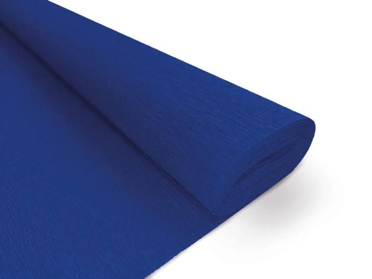 Krepina premium 115 200x50cm niebieska, INTERDRUK