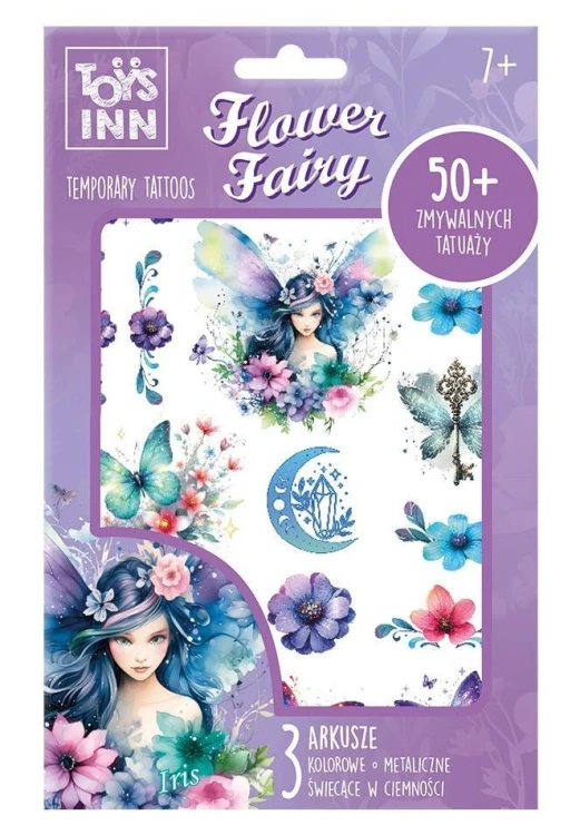Tatuaże Flower Fairy Iris STnux, STnux