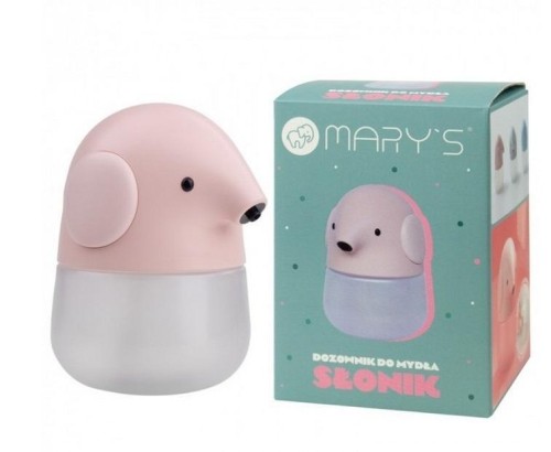 Dozownik do mydła słonik różowy, Mary's
