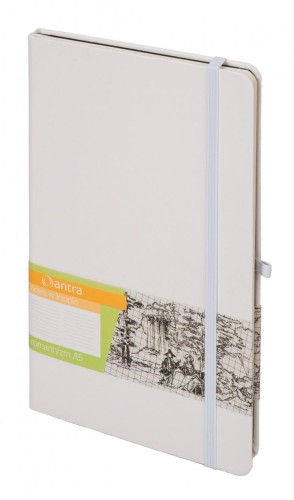 Notes A5 Kropki Romantyzm Biały ANTRA, Antra