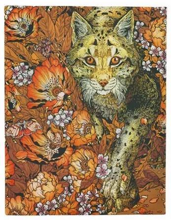 Notatnik linia Lynx Rising mini, Paperblanks