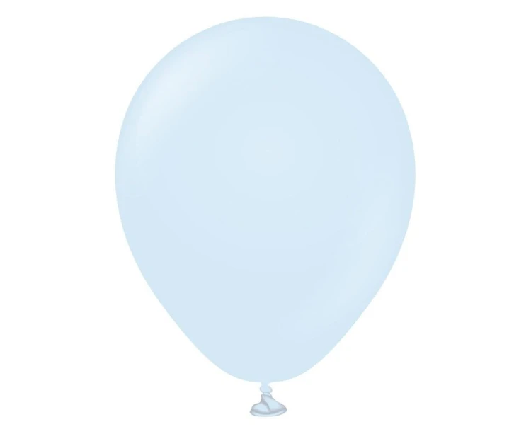 Balony macaron baby blue 13cm 100szt
