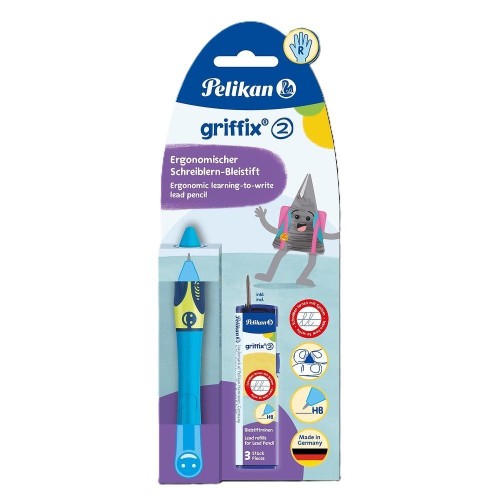 Ołówek Griffix Blue blister, PELIKAN
