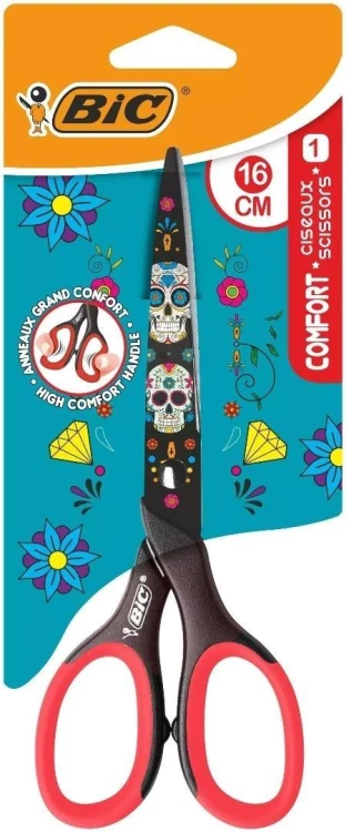 Nożyczki Comfort Decor 16cm BIC, BIC