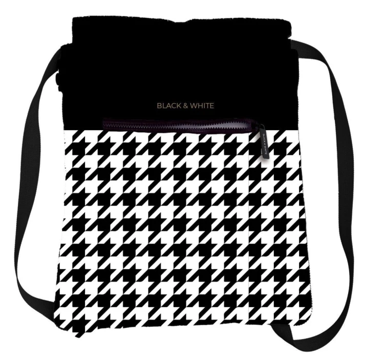 Worko-plecak Black&White Pepitka