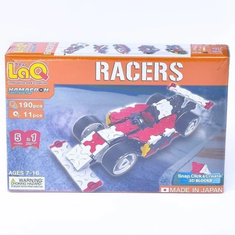 Klocki edukacyjne Racers, LaQ