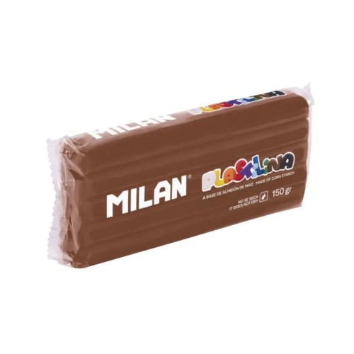 PLASTELINA 150gr brązowa, MILAN