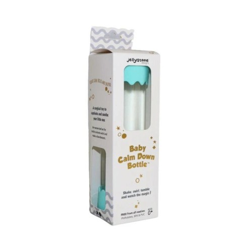 Sensoryczna butelka dla niemowląt - soft mint