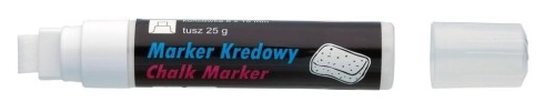 Marker kredowy 15x8 mm biały TOMA, TOMA