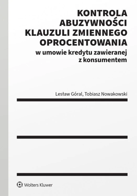 Kontrola abuzywności klauzuli zmiennego...