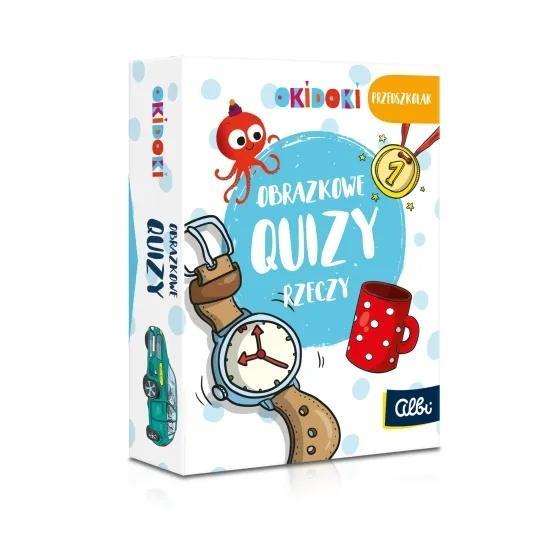 Obrazkowe quizy. Rzeczy 3+, OKIDOKI