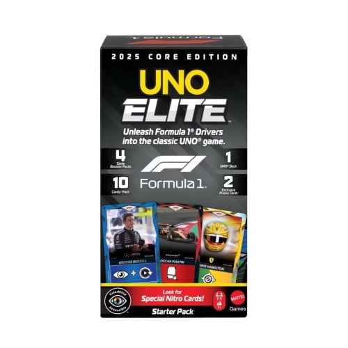 UNO Elite Formuła 1 Edycja podstawowa Starter Pack