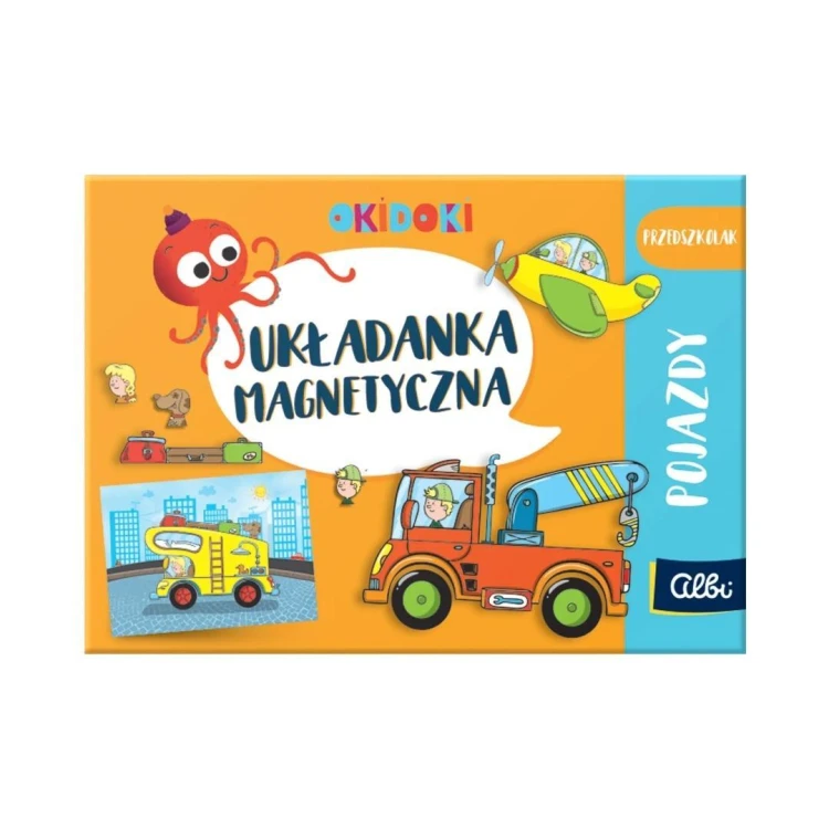 Układanka magnetyczna, OKIDOKI