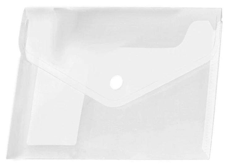 Koperta A4 PP na zatrzask transparentna (12szt)