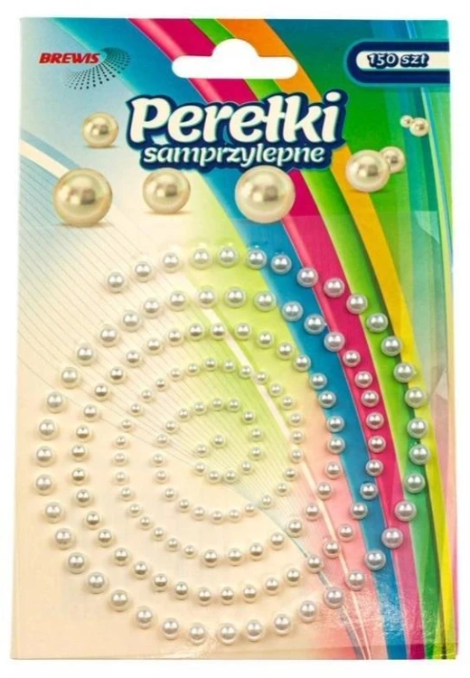 Perełki samoprzylepne białe, Brewis