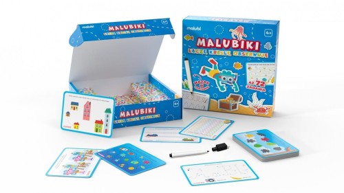Malubiki łączę, kreślę, obserwuję