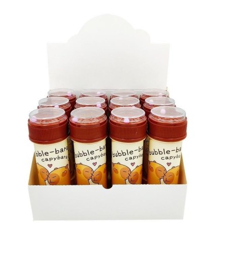 Bańki mydlane kapibara 60ml (12szt), Schemat