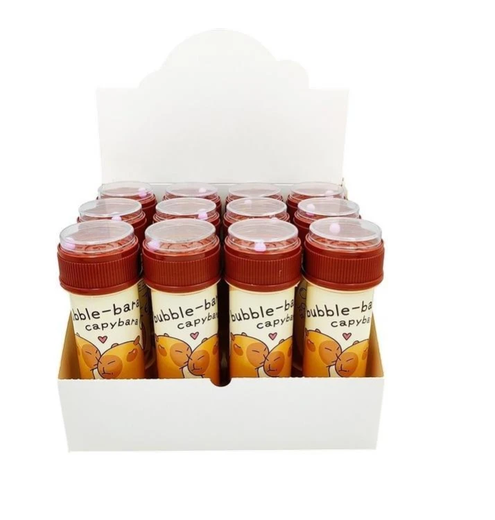 Bańki mydlane kapibara 60ml (12szt), Schemat