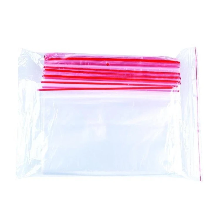 Torebka strunowa LDPE transparentna 10x15cm 100szt