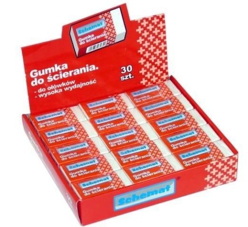 Gumka do mazania (30szt), Schemat