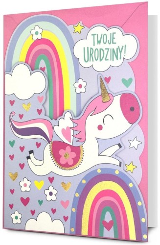 Karnet B6 Urodziny