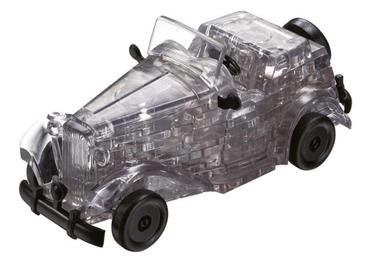 Crystal puzzle Automobil czarny, Bard Centrum Gier