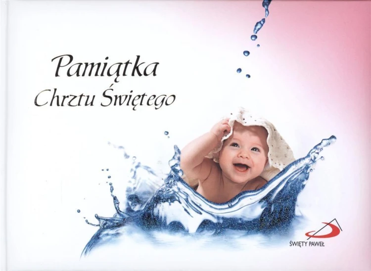 Pamiątka Chrztu Świętego (dla dziewczynki)