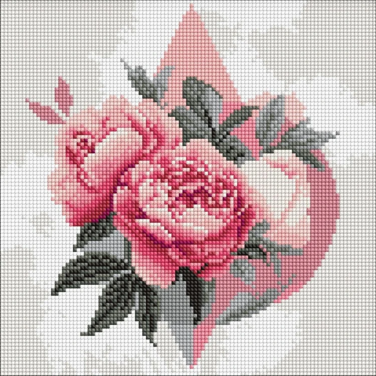 Diamentowa mozaika - Geometryczne 30x30cm, Ideyka