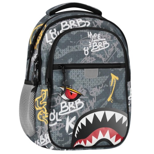 Plecak szkolny Shark, STARPAK