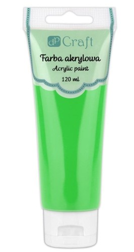 Farba akrylowa zielona 120ml, Dalprint