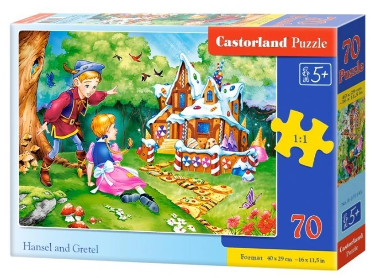 Puzzle 70 Hansel and Gretel CASTOR, Castorland